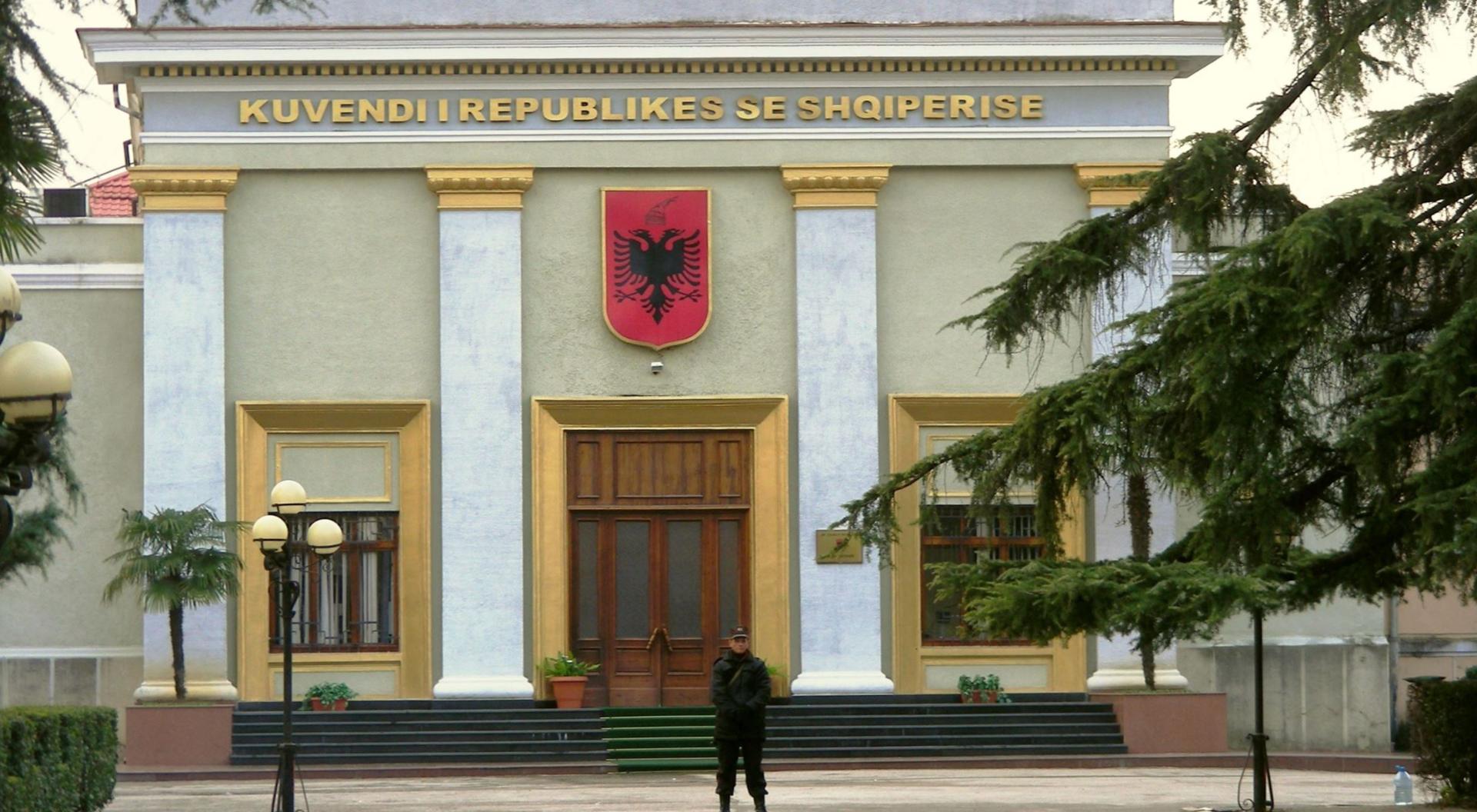 Albaniens Parlamentssitz