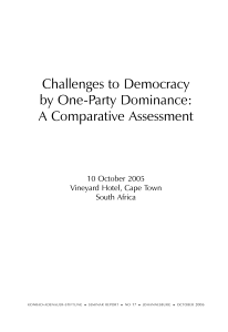 One Party Dominance 7qxd - 