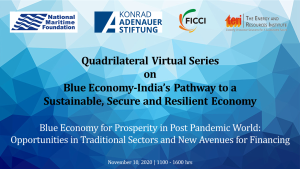 FICCI Webinar on Blue Economy Quadrilateral Diginar Series