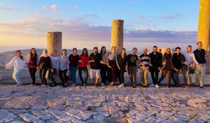 The participants of the German-Jordanian Journalists' Academy (2017).