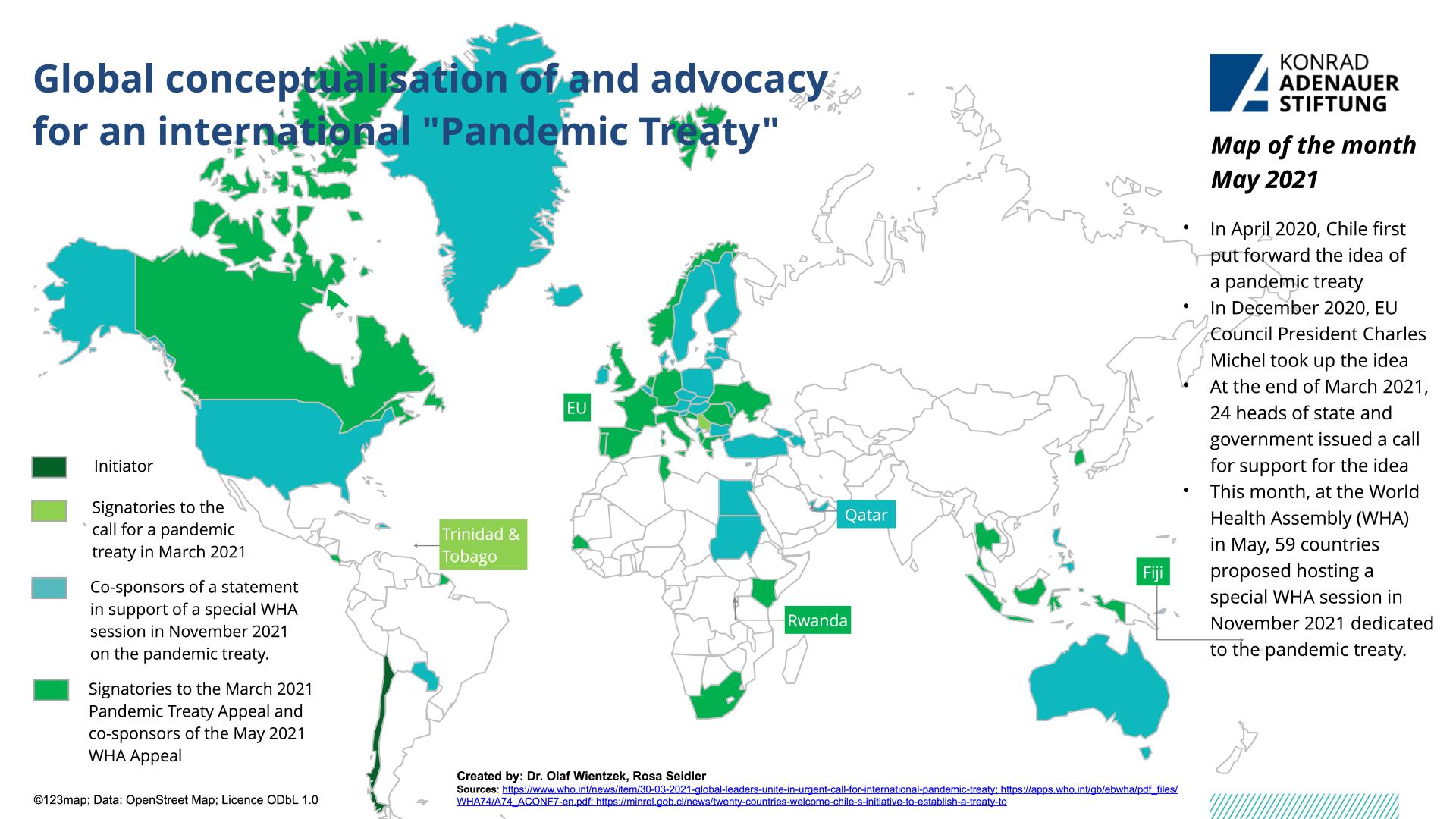 Global conceptualisation of and advocacy for an international "Pandemic