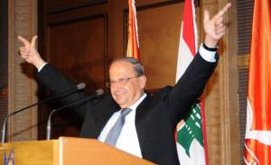 General Michel Aoun Präsident Libanon