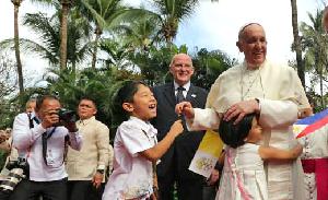 Papst Franziskus auf den Philippinen | Foto: Wikimedia/Robert Viñas - Malacañang Photo Bureau