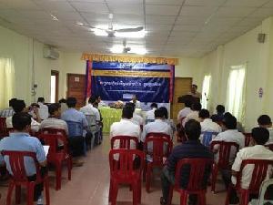 Participants of the workshop in Kampot