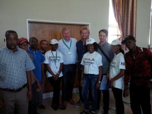 KAS staff with Election Observers