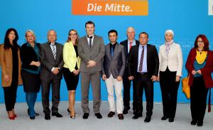 Die Delegation in der CDU Bundesgeschäftsstelle