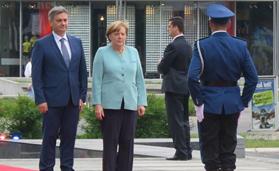 Merkel in Bosnien-Herzegowina