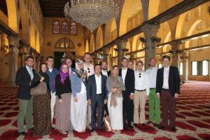 MdB Delegation Junge Gruppe der CDU/CSU Fraktion in der Al-Aqsa Moschee