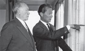 Adenauer und Springer