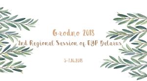 Logo of EYP Belarus Grodno2018