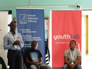 Participant at the KAS-YouthLab-Policy Dialogue