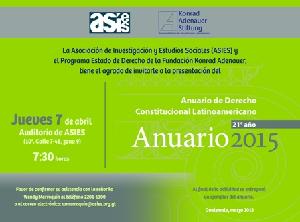 Anuario de Derecho Latinoamericano 2015