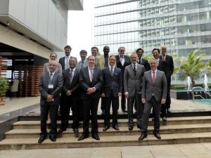 Group photo. Islamic banking and finance, Kuala Lumpur, Malaysia. 25-26 August 2015.