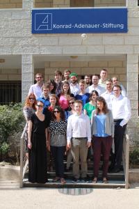 Participants of the Summer School at KAS Briefing