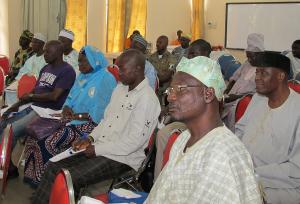 Participants of the roundtable-discussion "Security in a multiethnic city" at 5 November, 2014 in Ibadan.