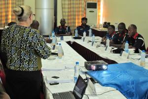 Together with the Nigeria Security Civil Defence Corps (NSCDC) the country office of Konrad-Adenauer-Foundation held a workshop on the preperation of training manual for security forces on 4, 5 December, 2014.