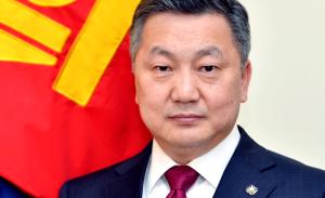 S.E. Zandaakhuu Enkhbold, Palamentspräsident des Großen Staats-Khurals (Parlament der Mongolei) | Foto: Botschaft der Mongolei