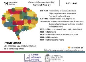 Consulta previa Bogotá 2014