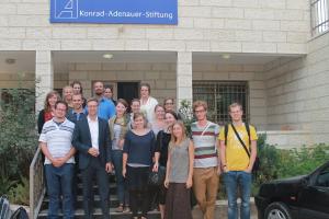 Besuch der Studentendelegation, selbst organisierte Reise