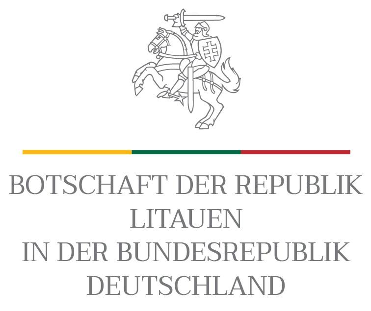 Logo der Botschaft der Republik Litauen in der BRD