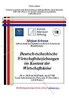 Deutsch-tschechische Wirtschaftsbeziehungen nach der Wirtschaftskrise