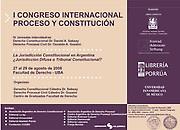 I Congreso Internacional sobre Proceso y Constitución