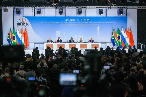 15. BRICS-Gipfel im Sandton Convention Centre