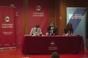 Conferencia Viña del Mar (Annette Treibel, Alvaro Bellolio, María de la Paz)