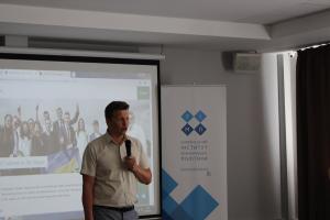 Rostyslav Tomenshuk from Partner Organization UIIP